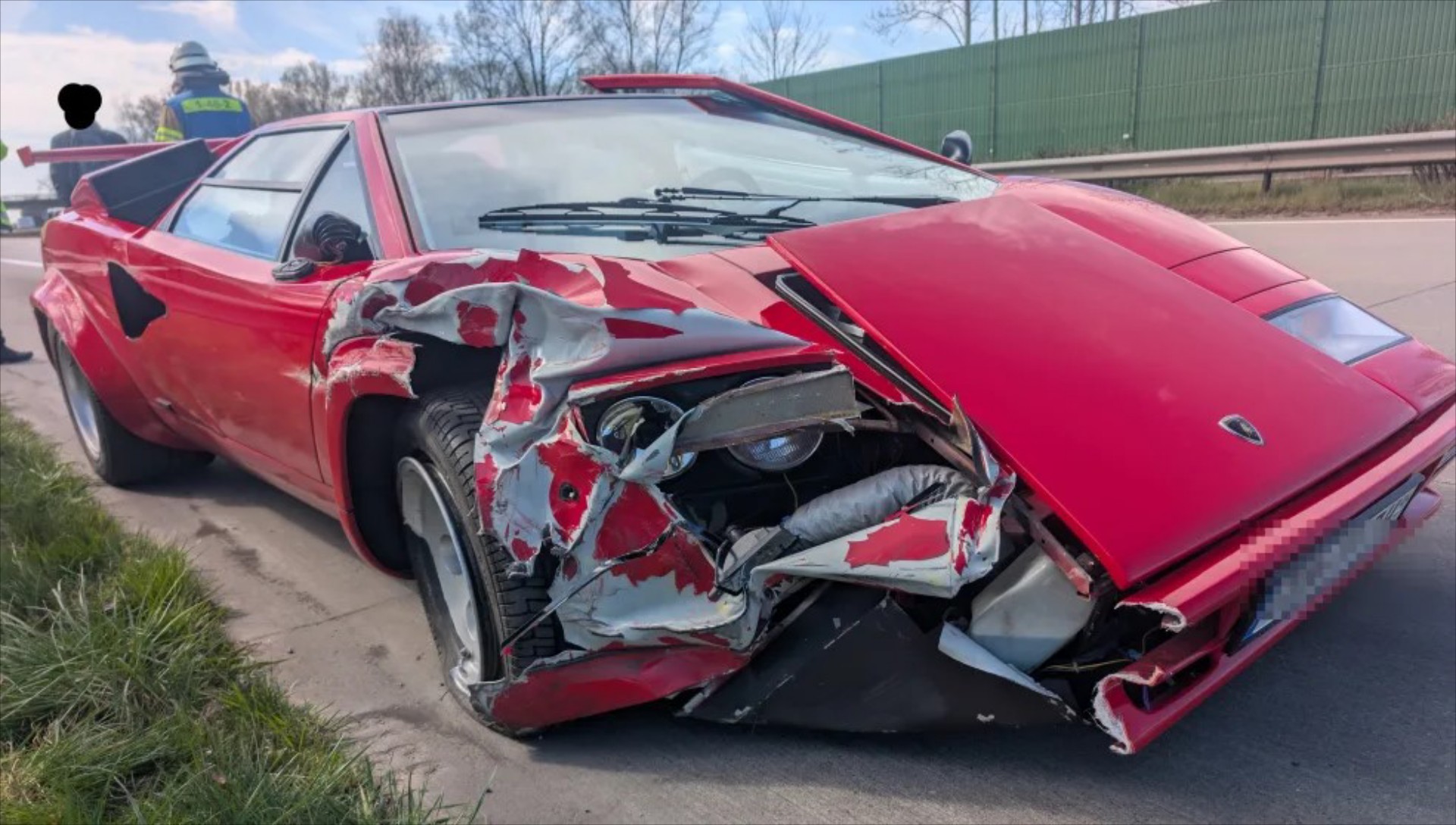 83χρονος έπιασε τα 180 km/h με Lamborghini – Δεν φρέναρε και τράκαρε άλλον