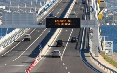 Χωρίς διόδια η νέα τεράστια γέφυρα της Ελλάδας – Έχει μήκος 4 km και πλάτος 22 m