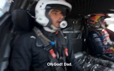 Ο μπαμπάς δεν σηκώνει το πόδι από το γκάζι – Δείτε τι έπαθε ο γιος [video]