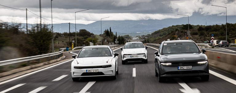 Οδηγούμε στην Ελλάδα τα νέα αυτοκίνητα της Zeekr 