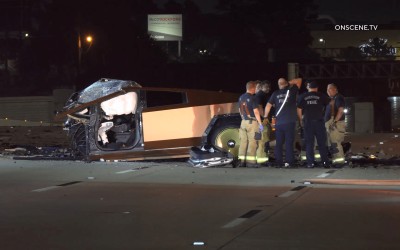 BMW μπήκε ανάποδα στην εθνική οδό – Τράκαρε με Tesla Cybertruck και το έκοψε στη μέση [video]