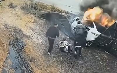 Σοκάρει το video: Σώθηκε από θαύμα οικογένεια όταν κλείδωσαν οι πόρτες