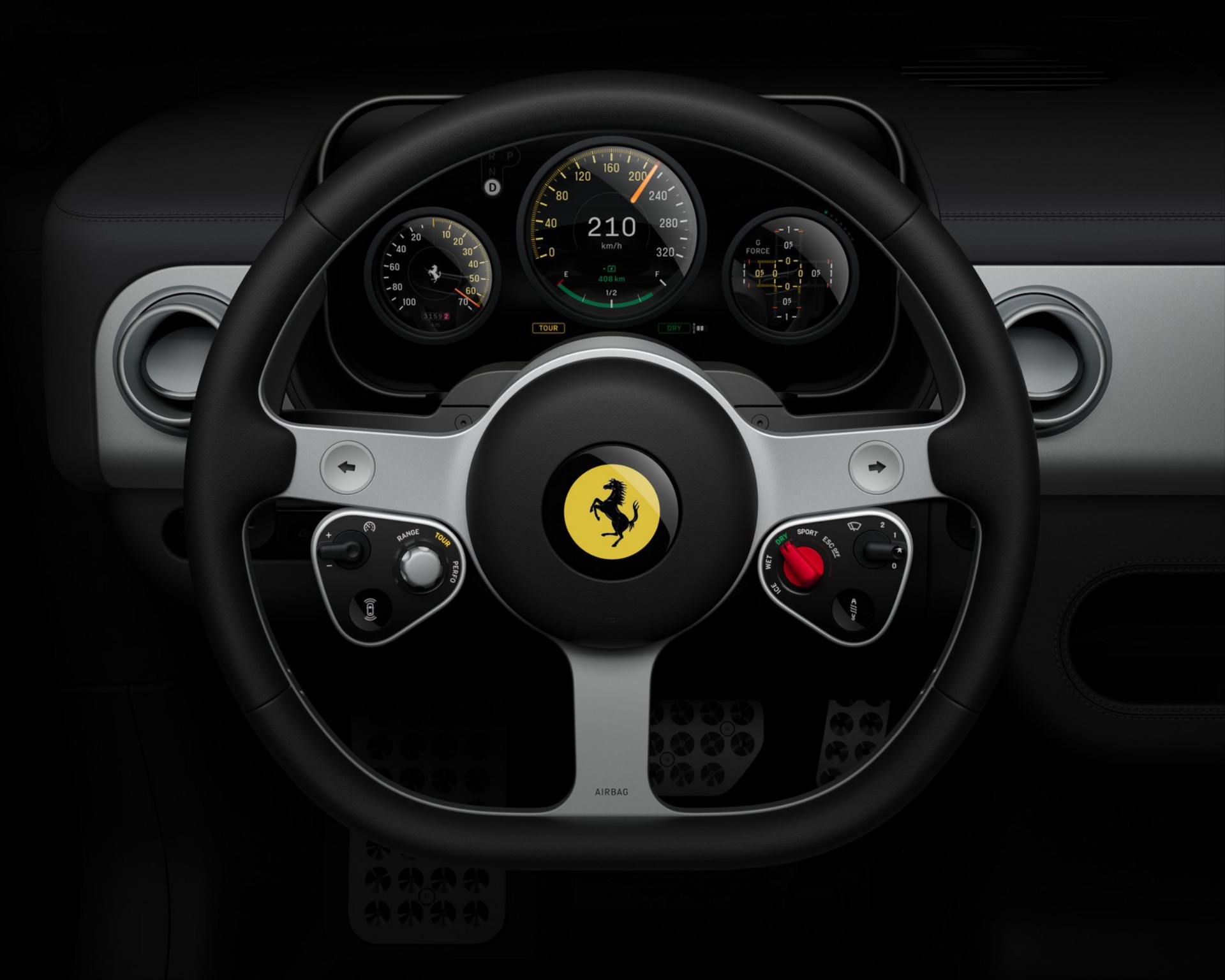 Έπεσε και το κάστρο της Ferrari – Αυτό είναι το «Φως» με το πανέμορφο καντράν 