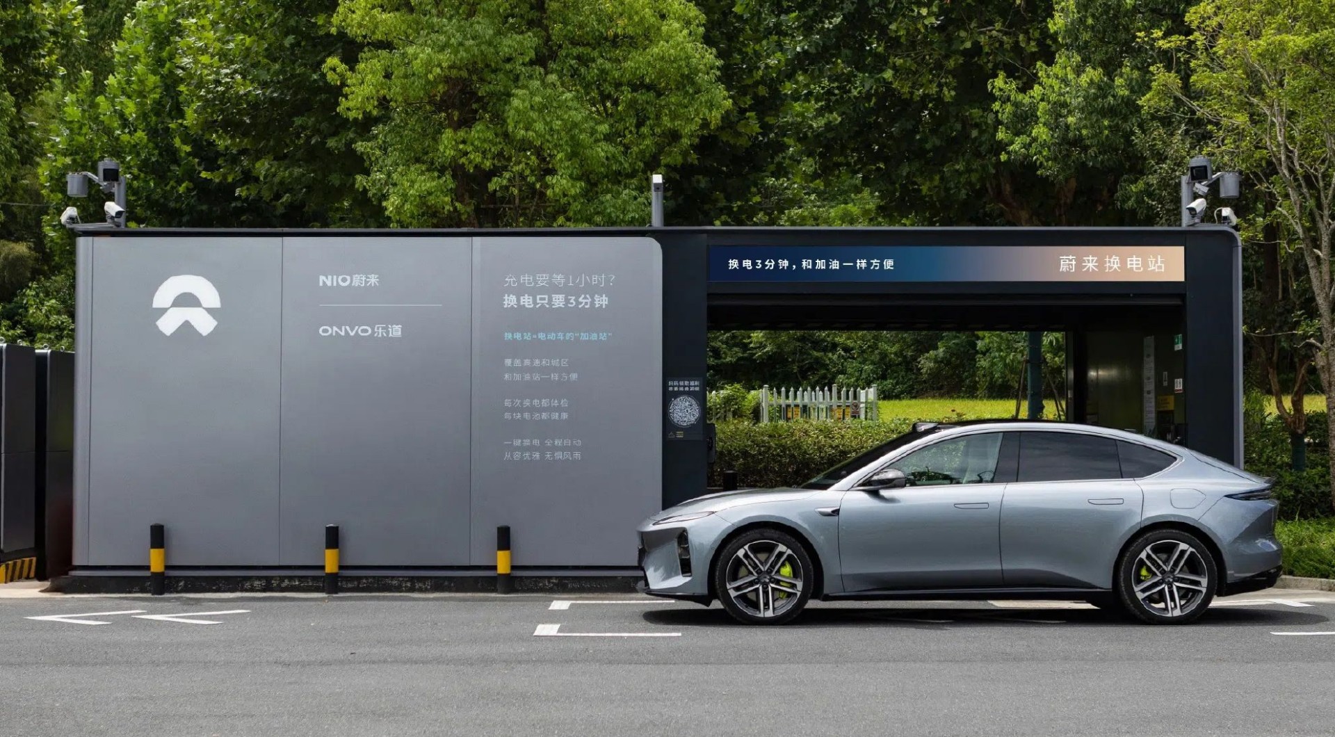 Η NIO γράφει ιστορία – Πραγματοποιεί 110 αλλαγές μπαταριών το λεπτό