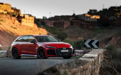Το νέο Audi RS 5 πήγε για δοκιμές στη «μαγική» πόλη 