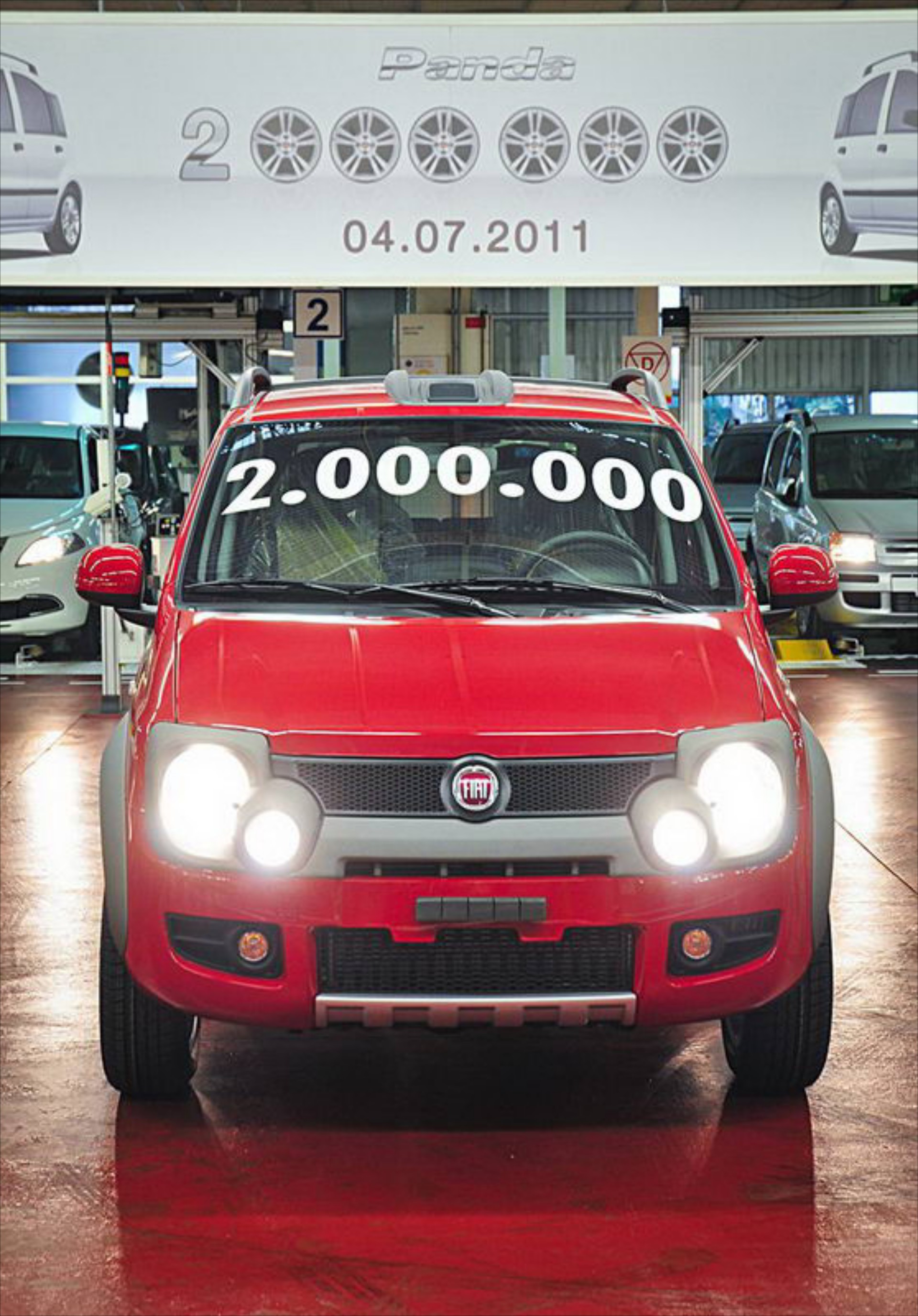 Ρεκόρ παραγωγής για το Fiat Panda