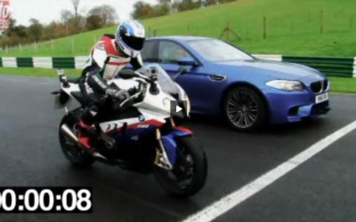 Video: BMW M5 vs BMW S1000RR