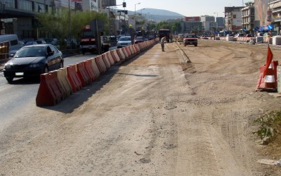 Κυκλοφοριακές ρυθμίσεις στη λεωφόρο Αθηνών