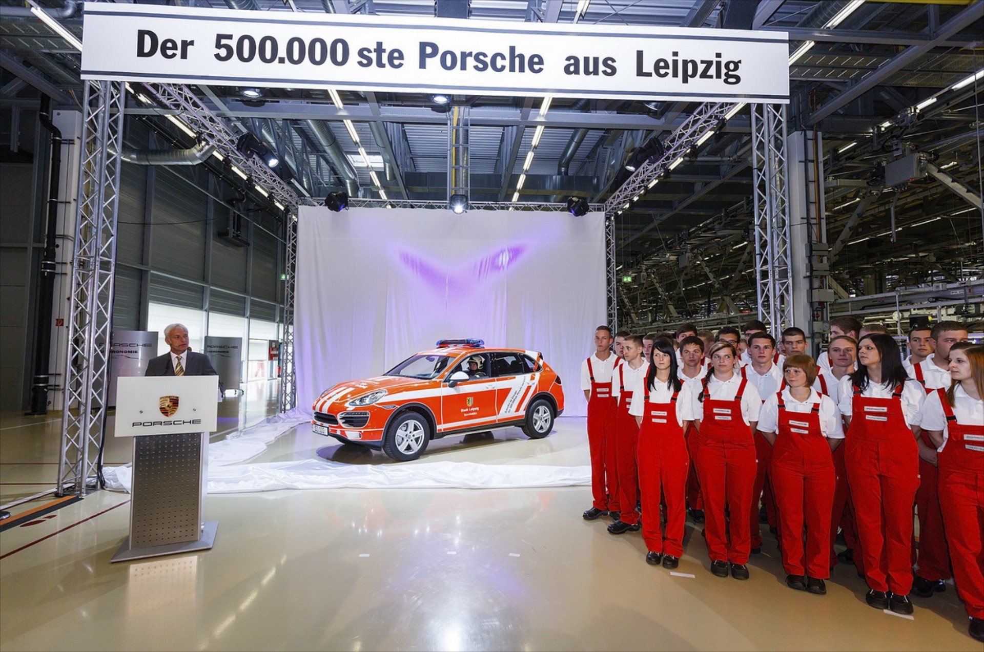 Porsche: 500.000 αυτοκίνητα από Leipzig

