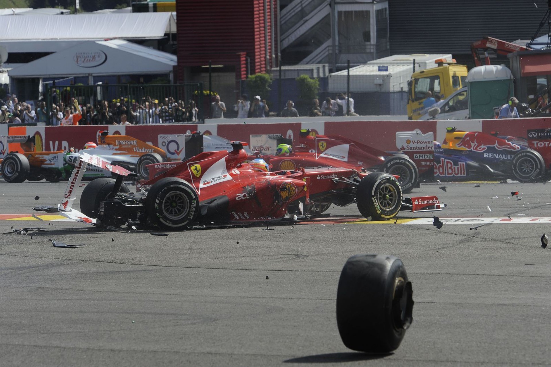 Mark Gallagher on the Belgian GP