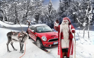 Το MINI ταξιδεύει στη χώρα του Αϊ Βασίλη