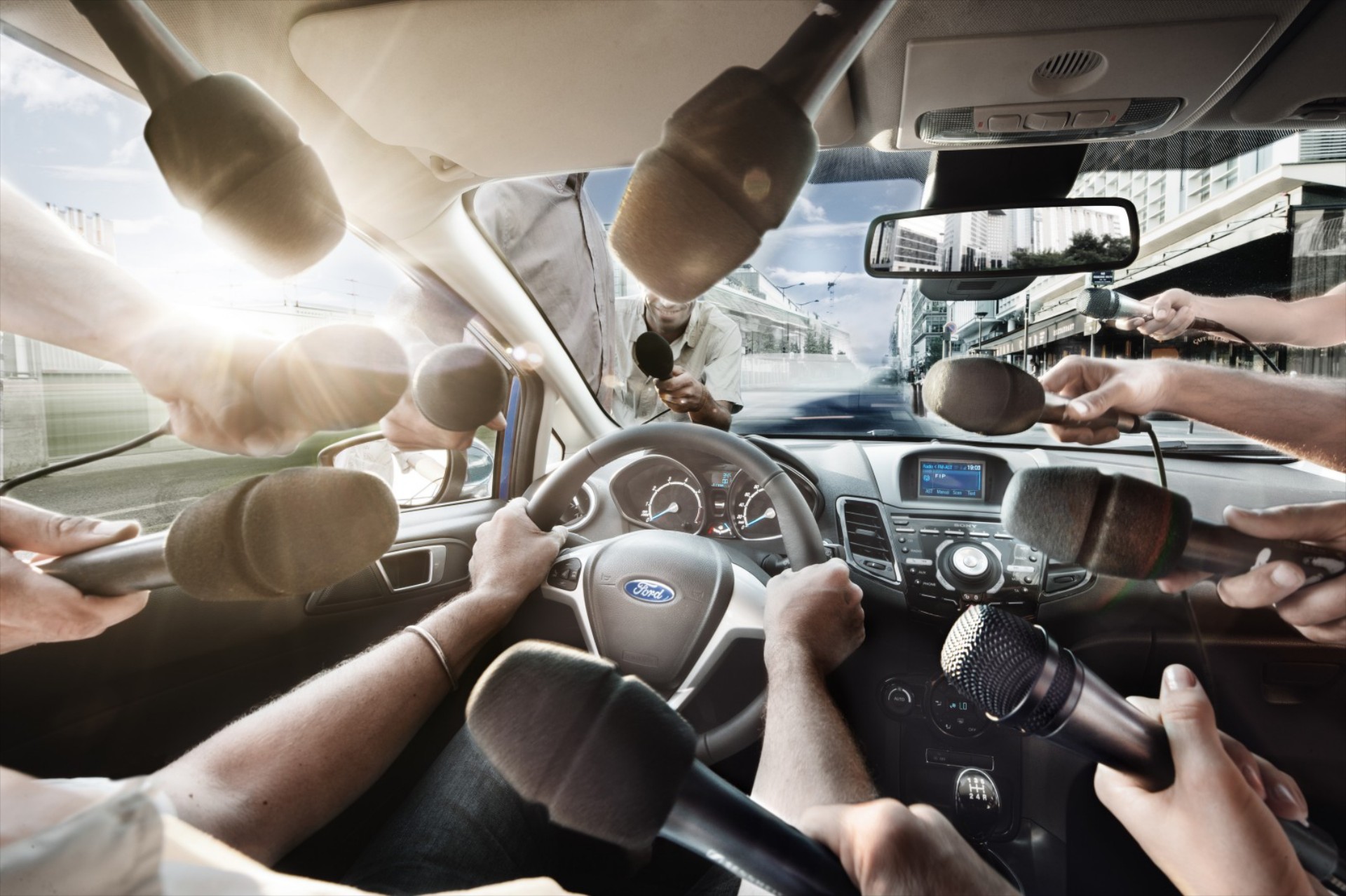 Ford Fiesta με λειτουργία Mykey