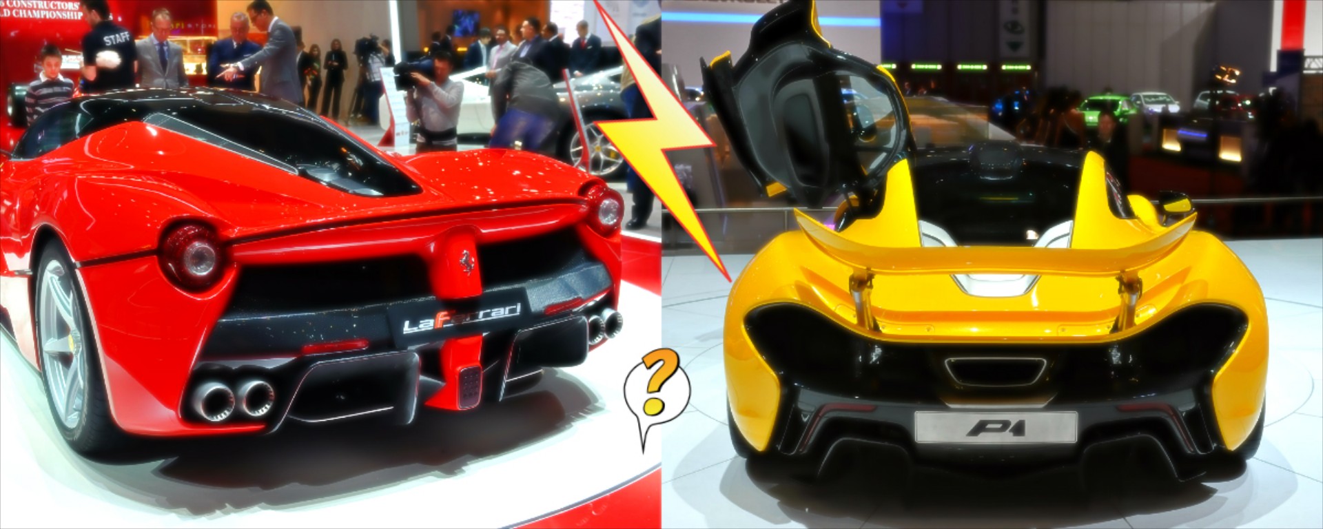 Τεχνικά Στοιχεία: Ferrari LaFerrari vs McLaren P1