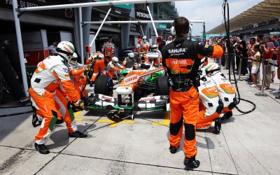F1 pit crews feeling the pressure