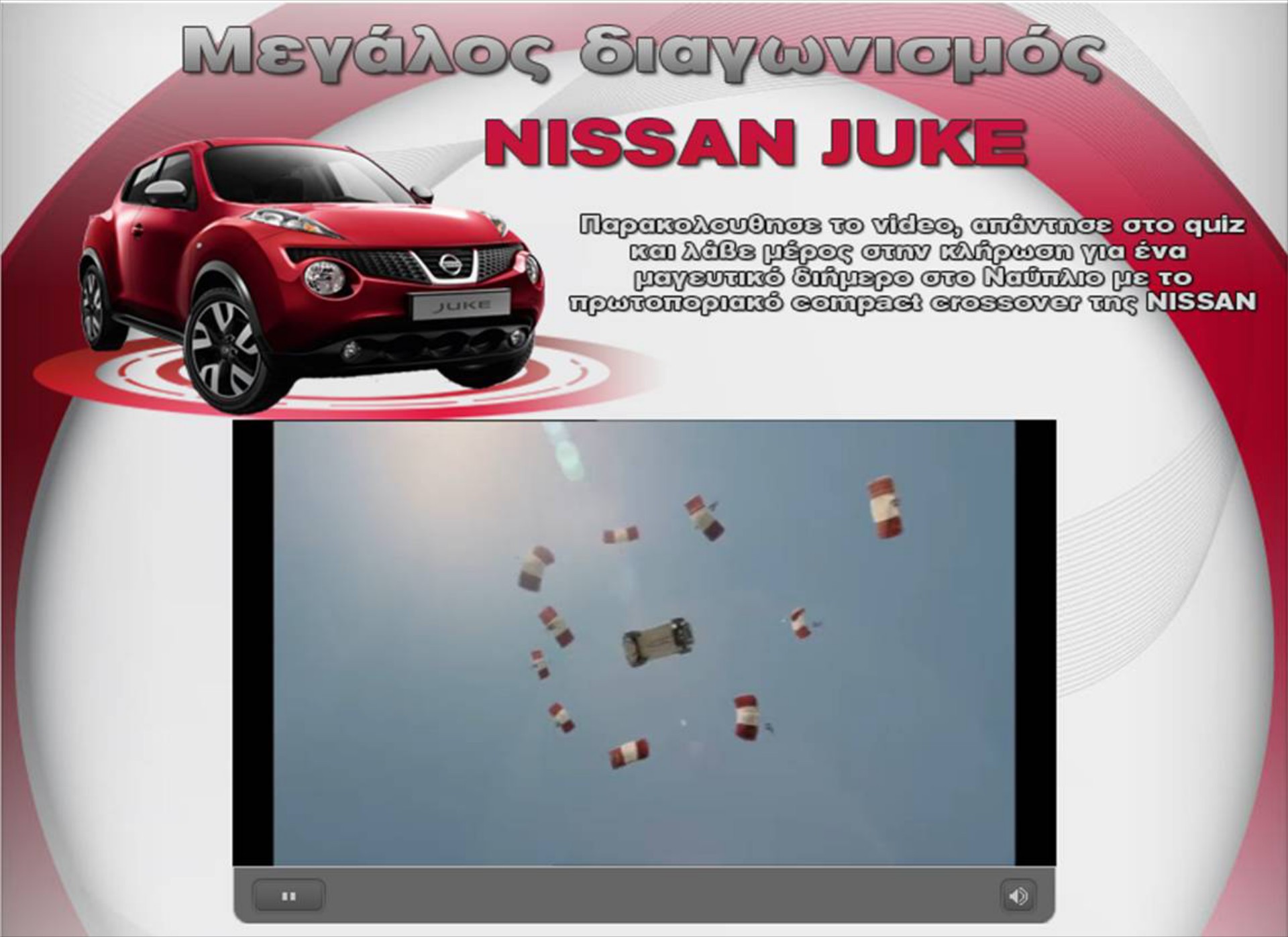 Διαγωνισμός της Nissan: Like & Win


