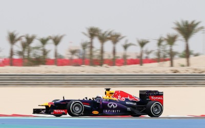 Vettel … King of the desert!