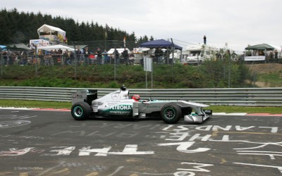 Ο τελευταίος γύρος του Schumacher σε μονοθέσιο F1 (video)