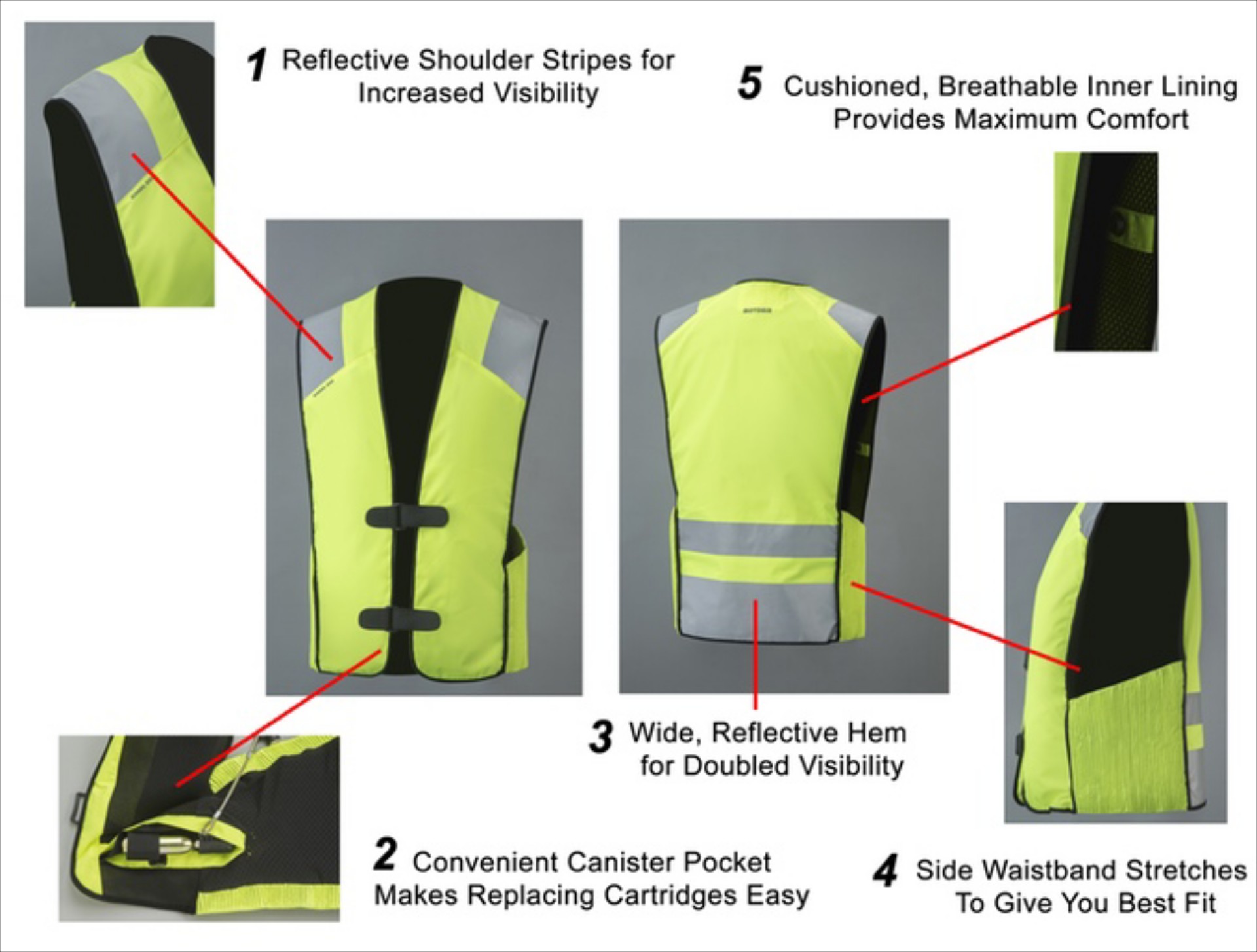 Αερόσακος γιλέκο Motoair Airbag One

