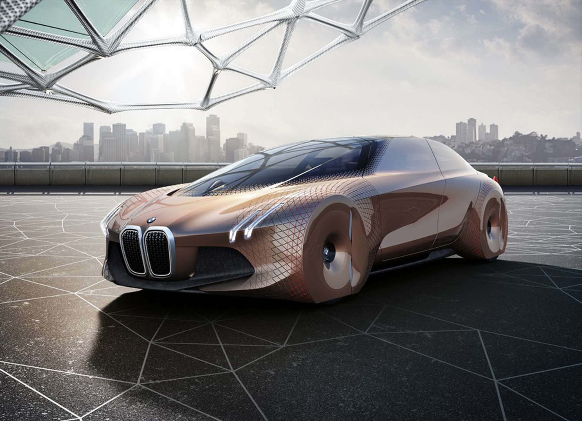 BMW Vision Next 100 concept (videos)