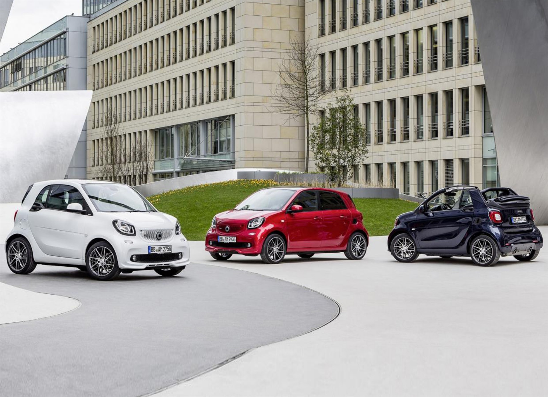 Brabus: Τα νέα Smart ForTwo, ForFour & ForTwo Cabrio