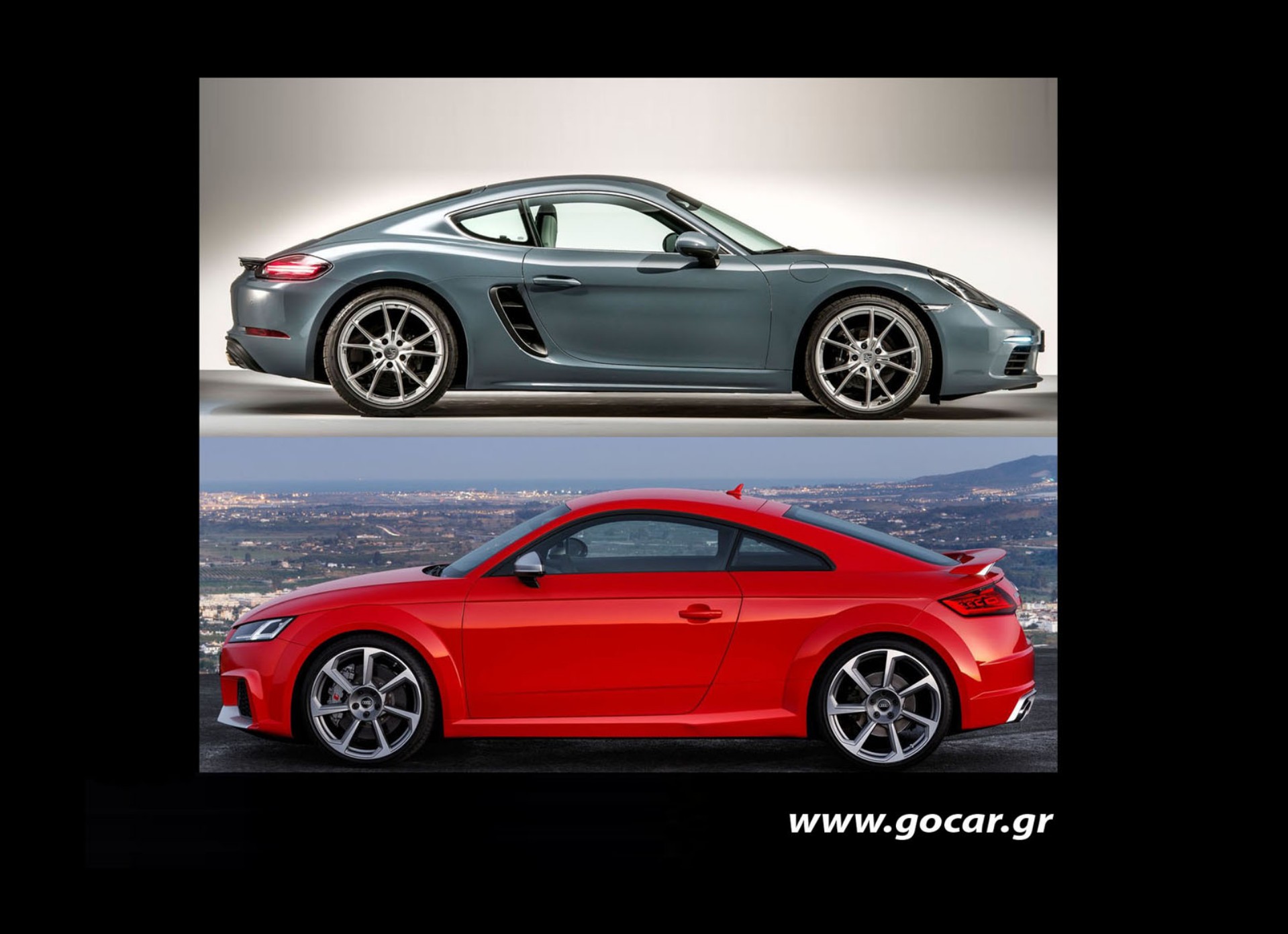Audi TT RS & Porsche 718 Cayman S: Ποιο από τα 2;