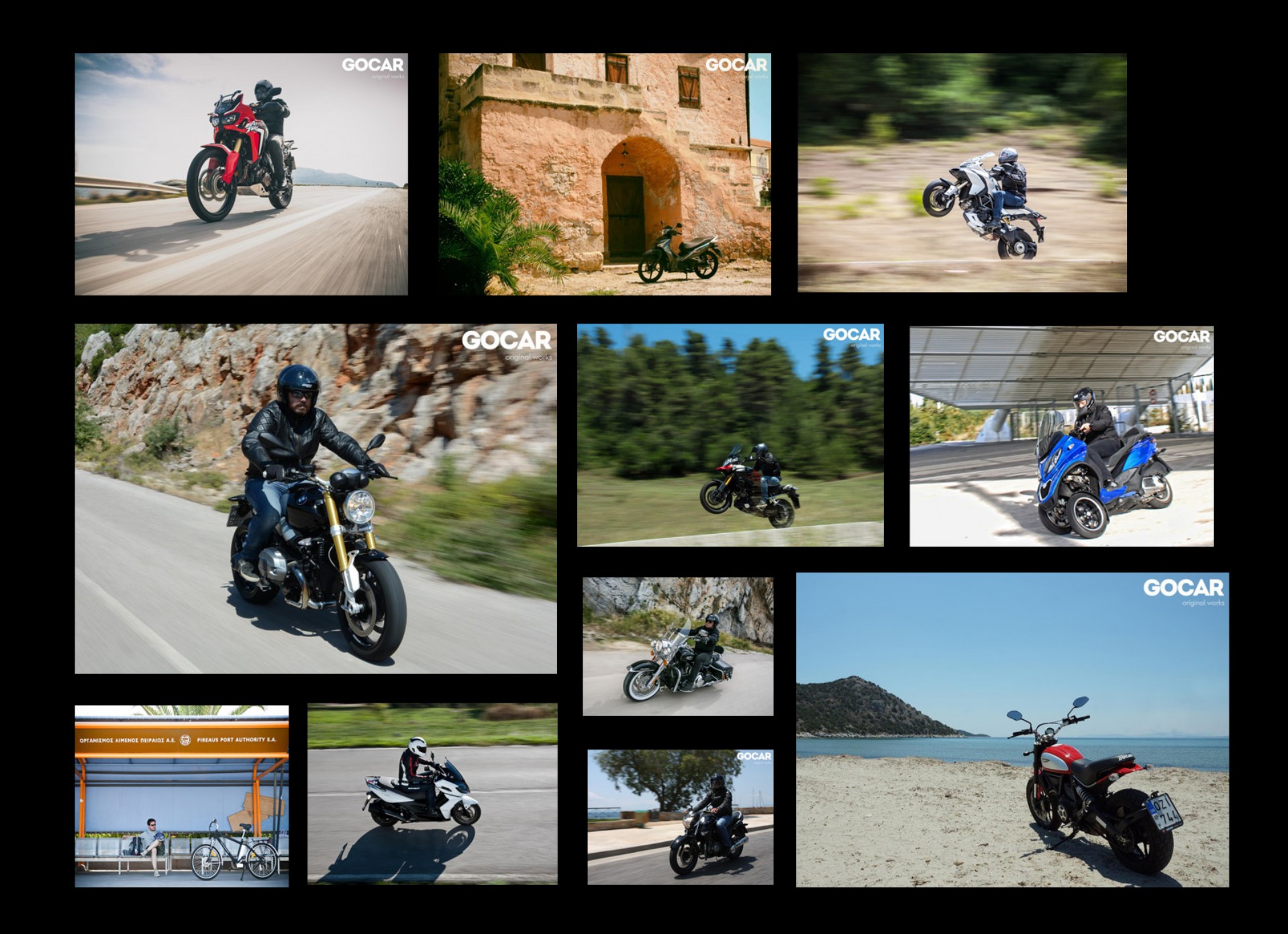 11+1 δοκιμές μοτοσικλέτας