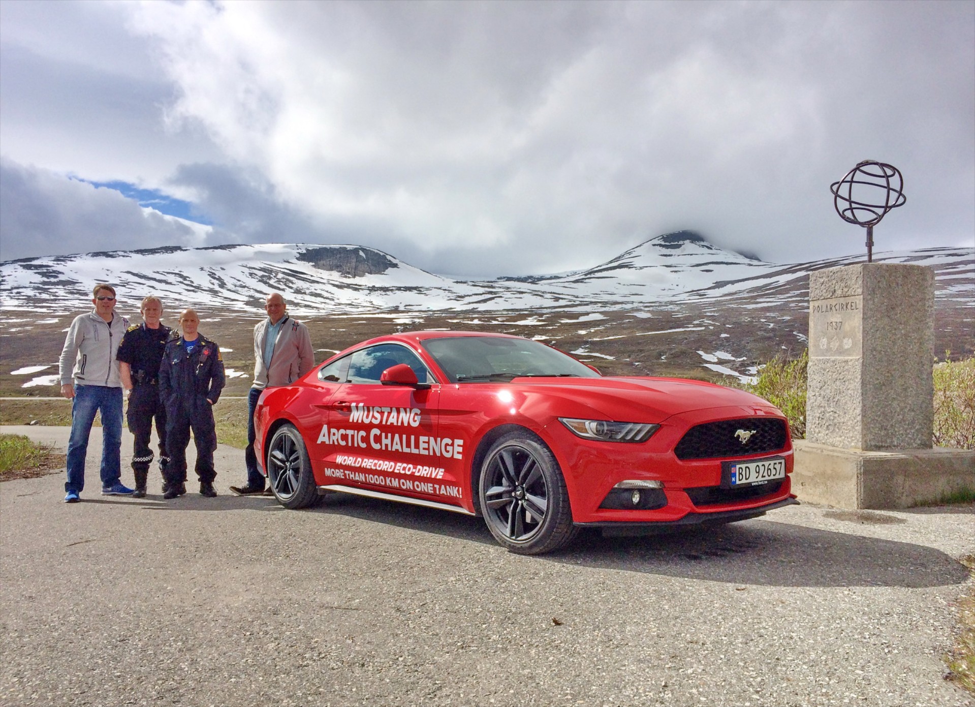 Ρεκόρ οικονομίας με Ford Mustang