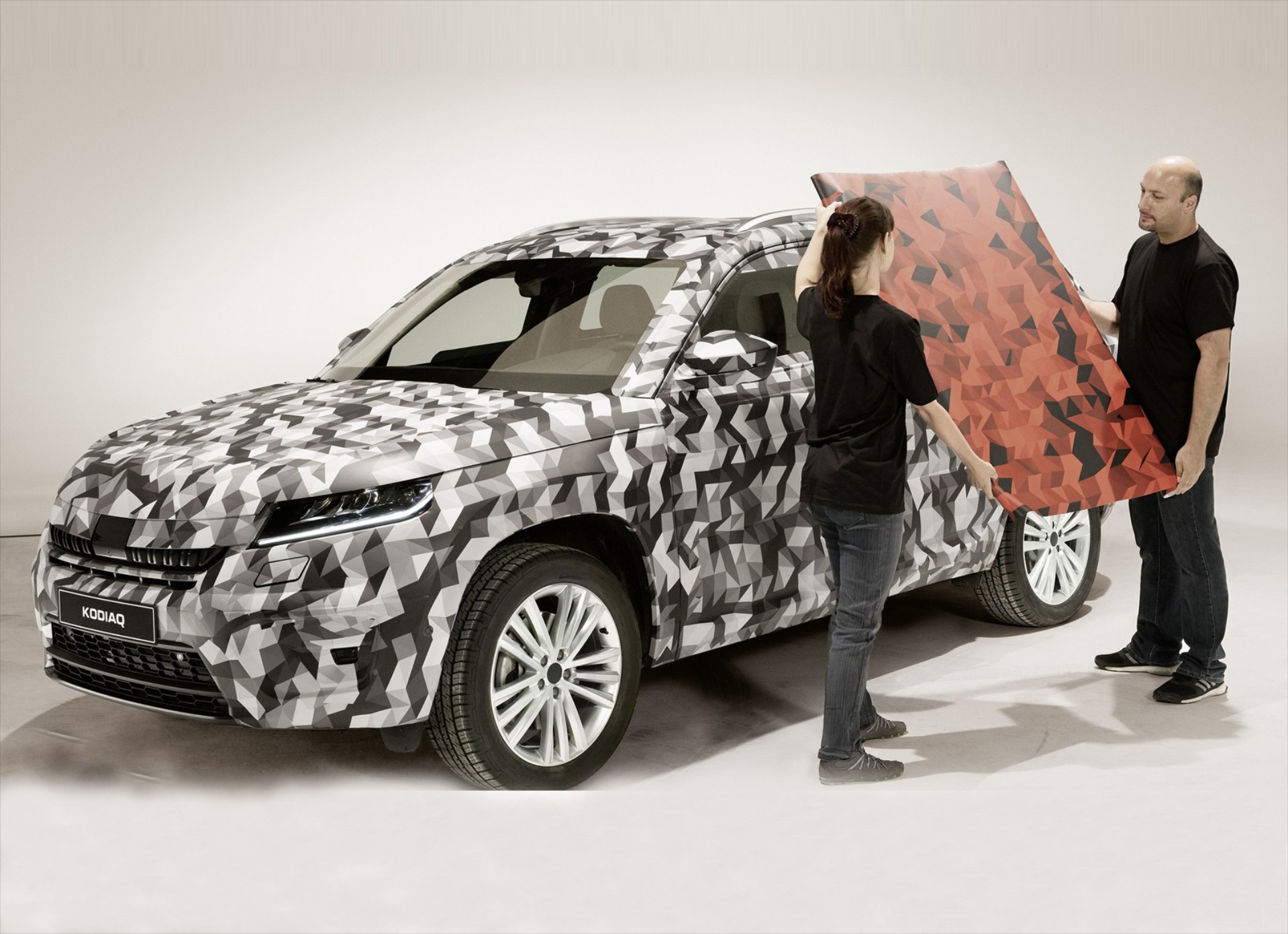 Το Skoda Kodiaq στο δρόμο αλλά με καμουφλάζ