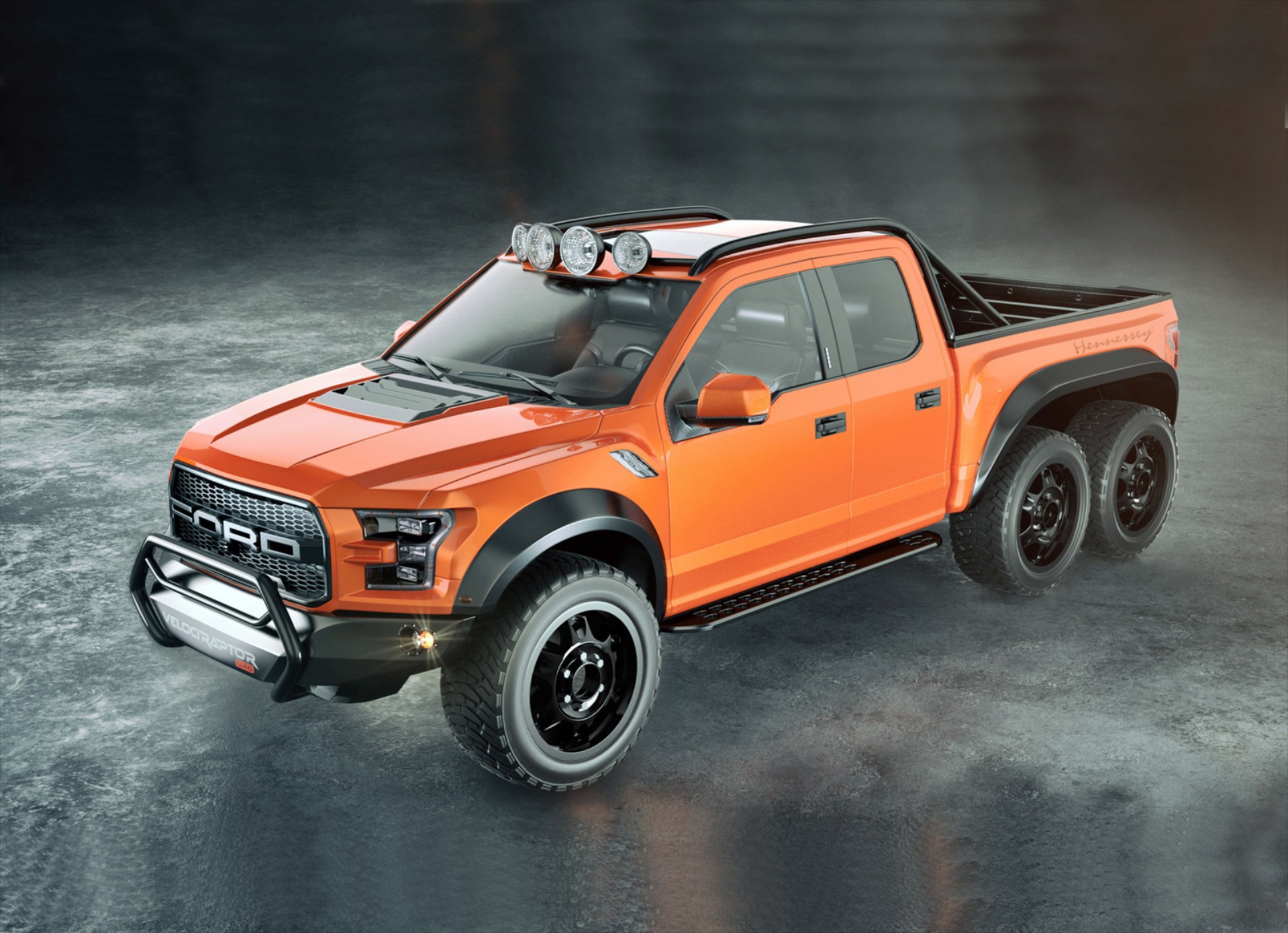 Ο Hennessey έκανε το Ford F-150 Raptor 6x6