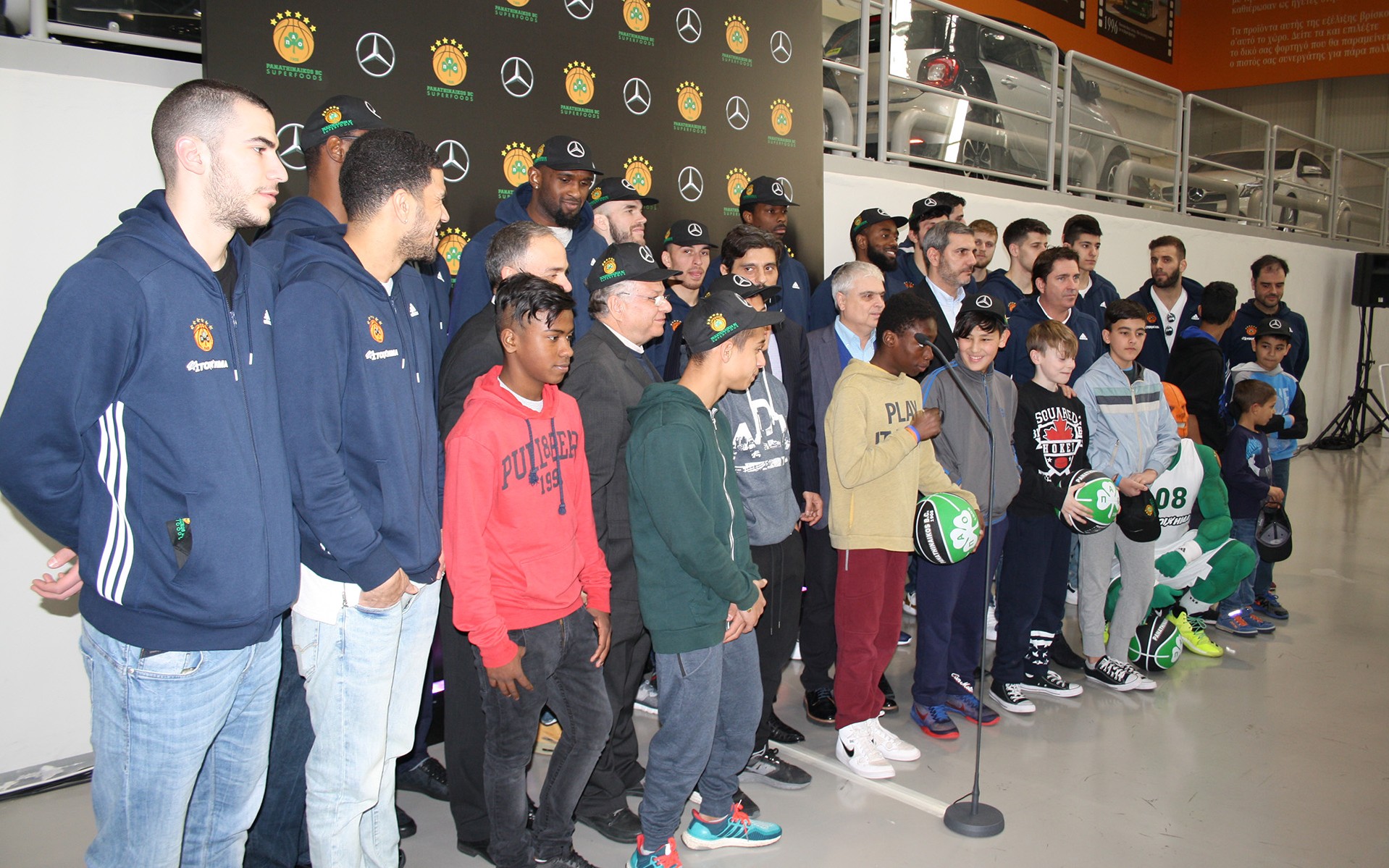 Χαμόγελα από τον Παναθηναϊκό για το «Χαμόγελο του Παιδιού»