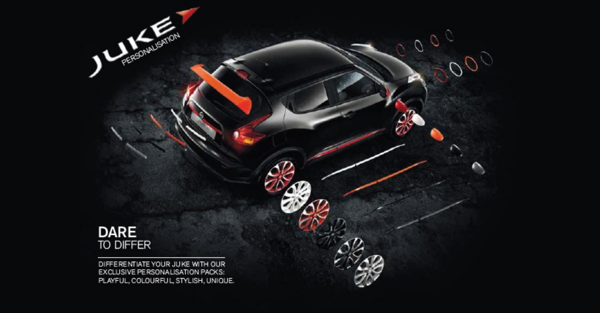 Nissan Juke personalisation