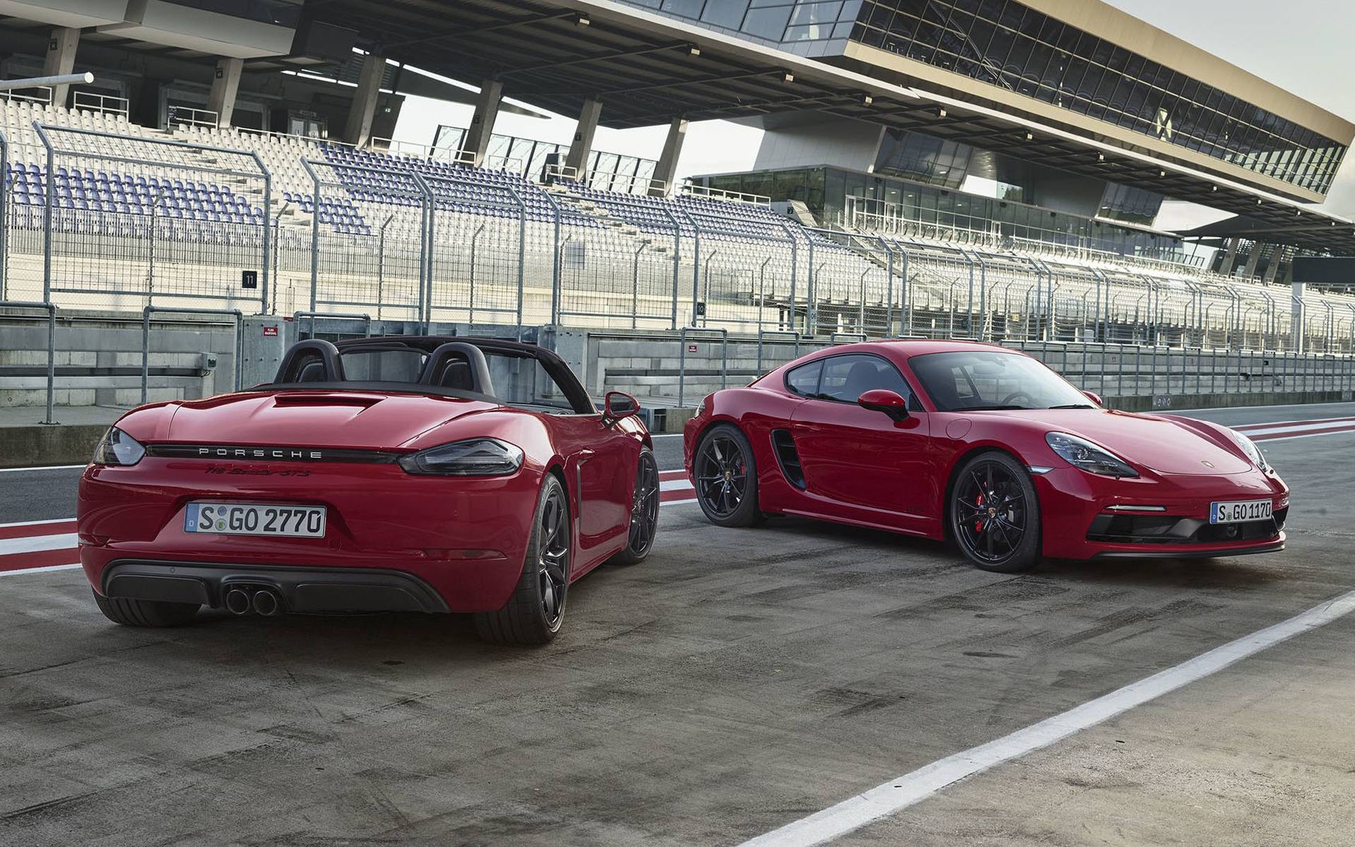 Nέες Porsche 718 Boxster / Cayman GTS