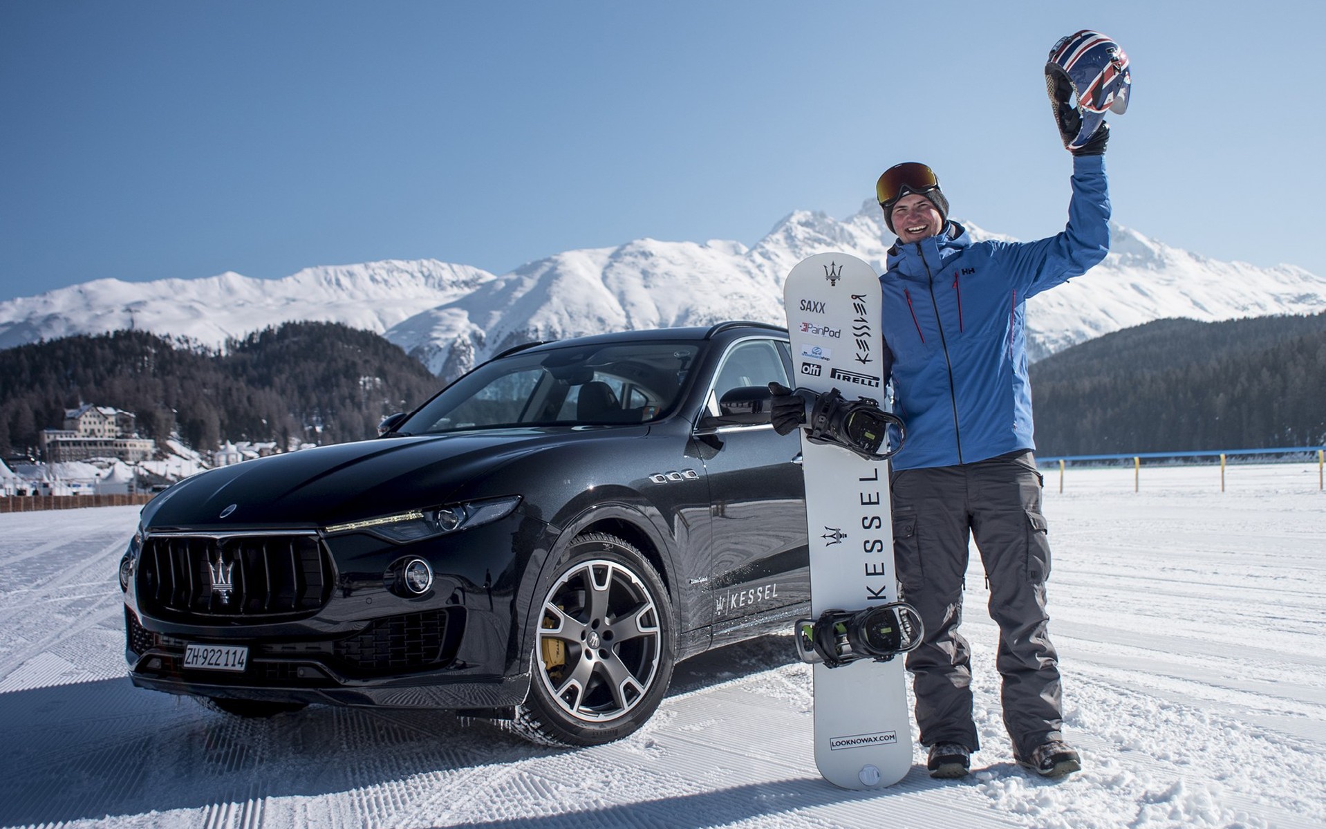 151,57 km/h πάνω σε μια σανίδα του snowboard