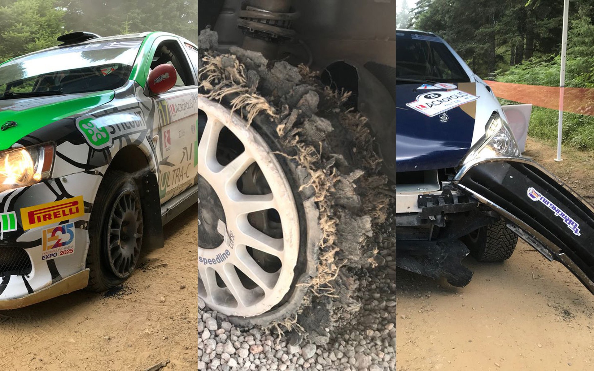 Το Ράλι Ακρόπολις έδειξε τα... δόντια του! (2η μέρα)