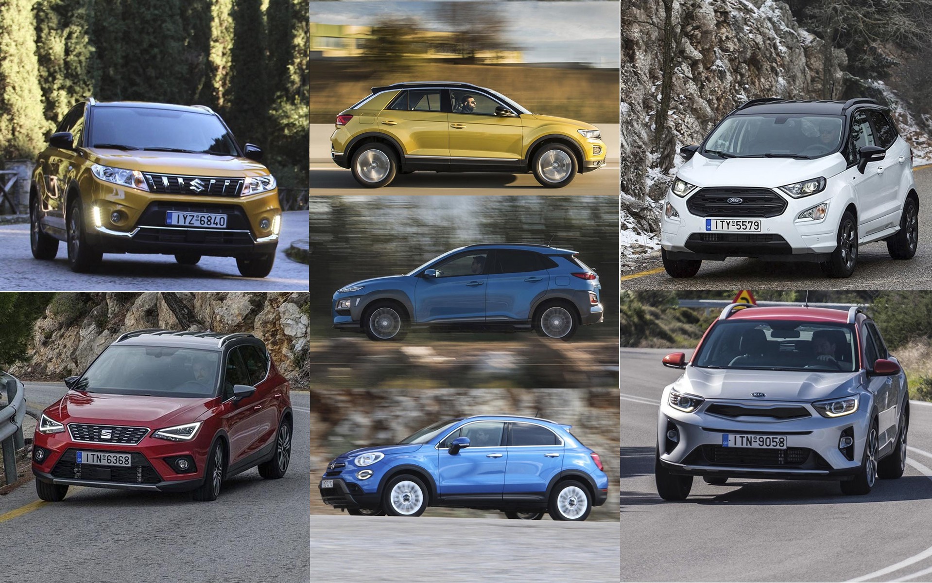 ΔΟΚΙΜΗ: 7 ΜΙΚΡΑ SUV ΣΤΑ 1.000 CC