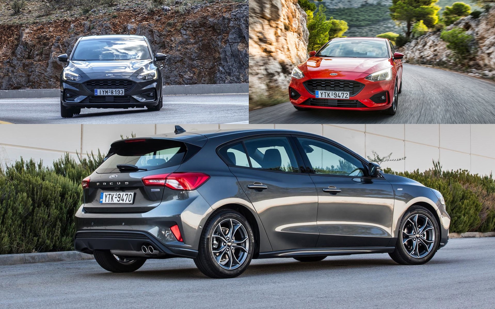 Δοκιμή 3 Ford Focus ST Line: Με κινητήρες βενζίνης και diesel