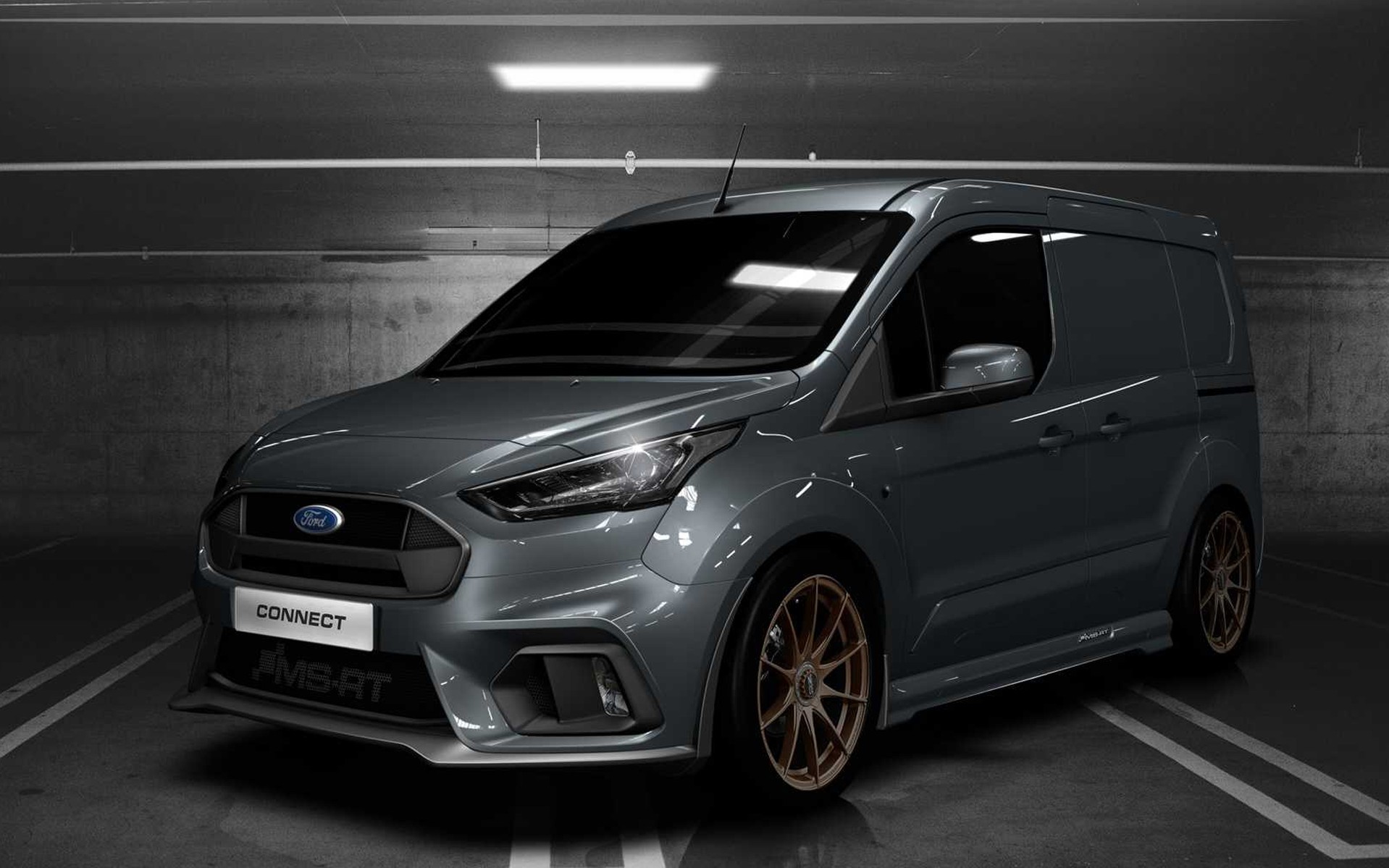 Ένα «αγριεμένο» Ford Transit Connect 