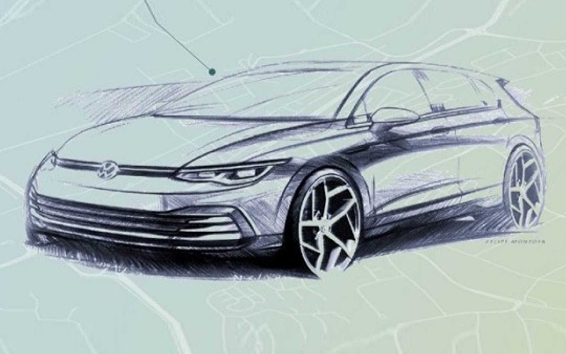 Μια πρώτη ματιά στο επόμενο Volkswagen Golf