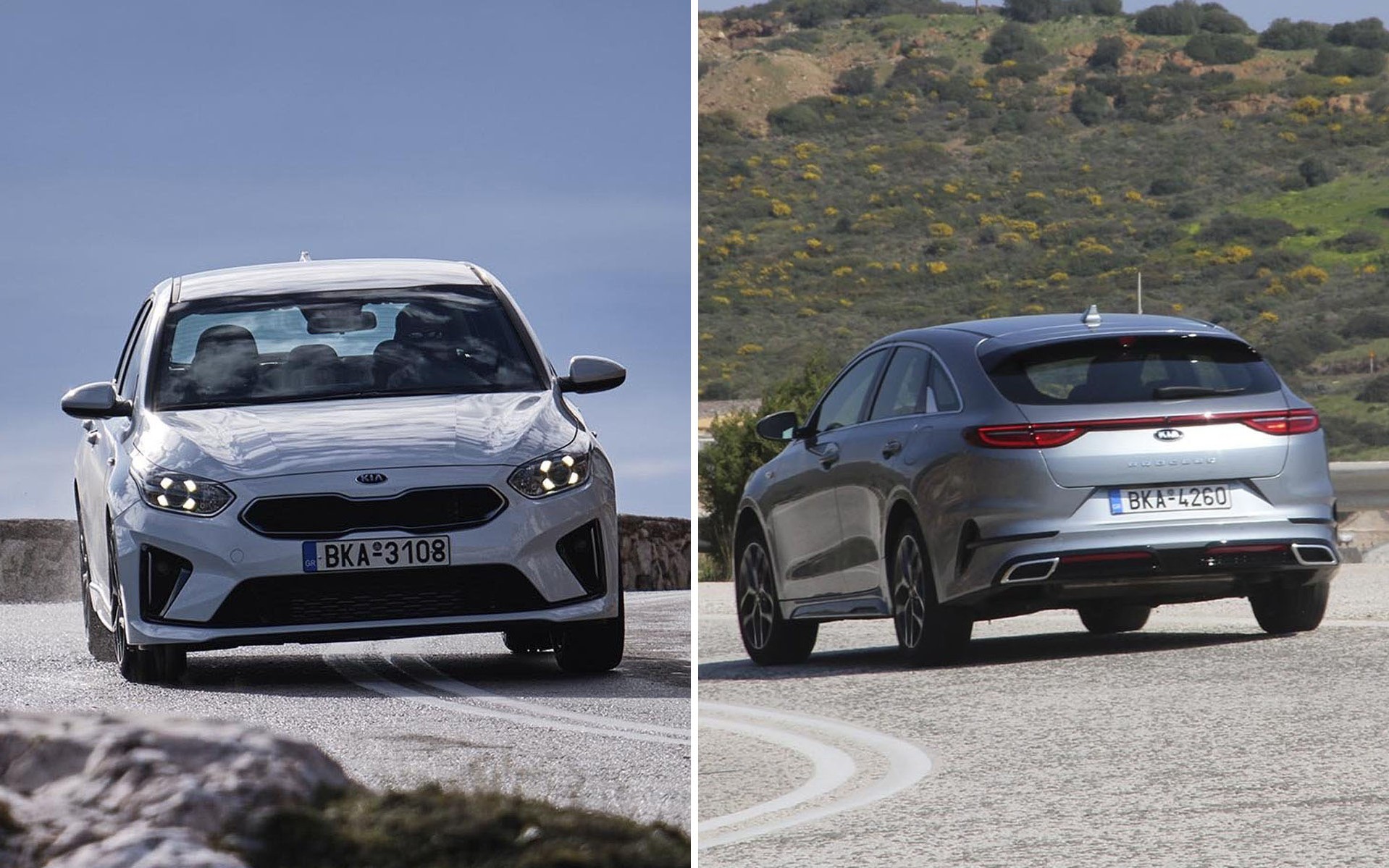 Δοκιμή Kia Ceed GT Line και ProCeed GT Line: Με 140 ίππους και σπορ εμφάνιση