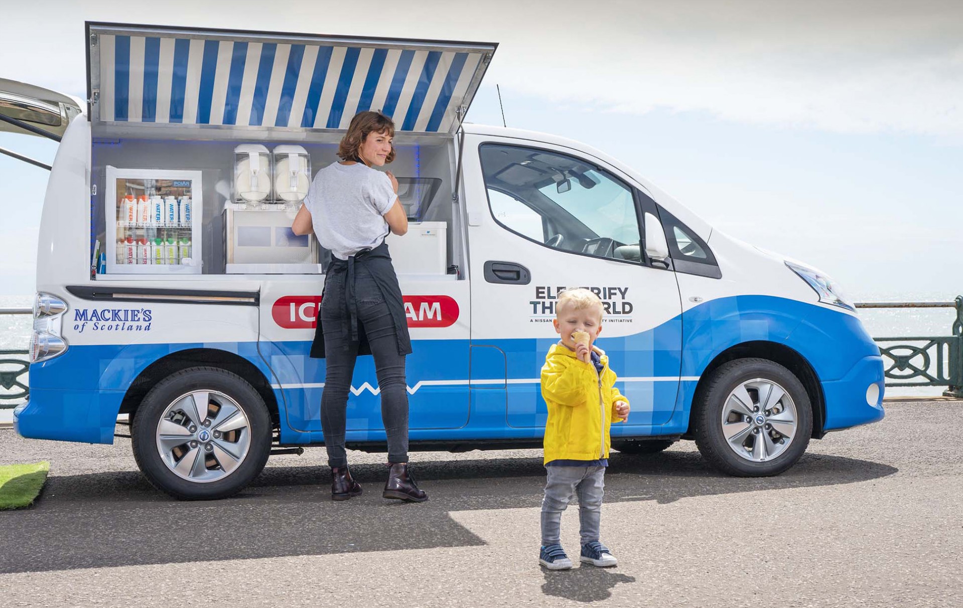 Ηλεκτρικό παγωτατζίδικο από τη Nissan