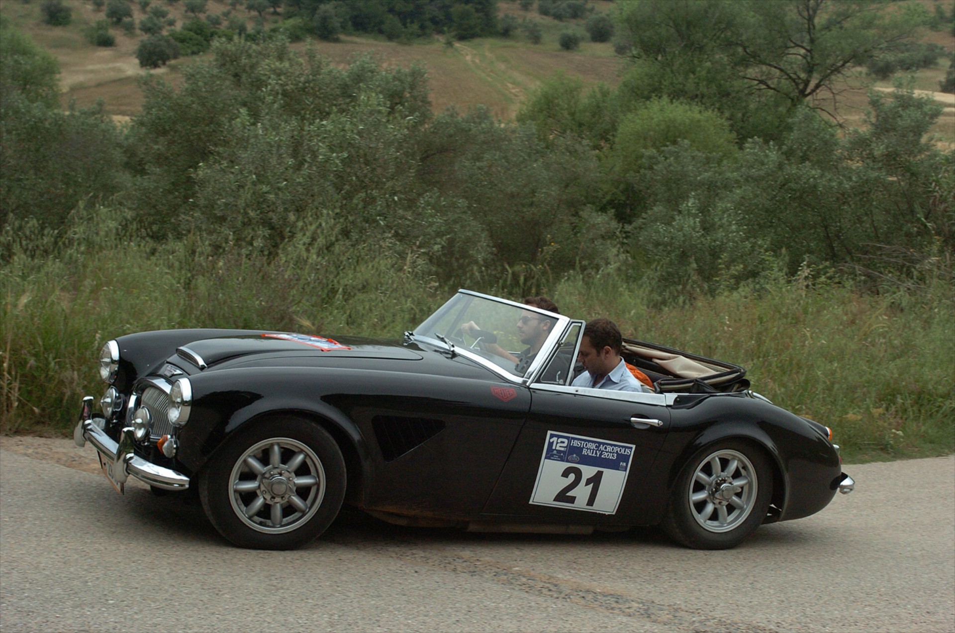 12ο Ιστορικό Ράλλυ Ακρόπολις με Austin Healey