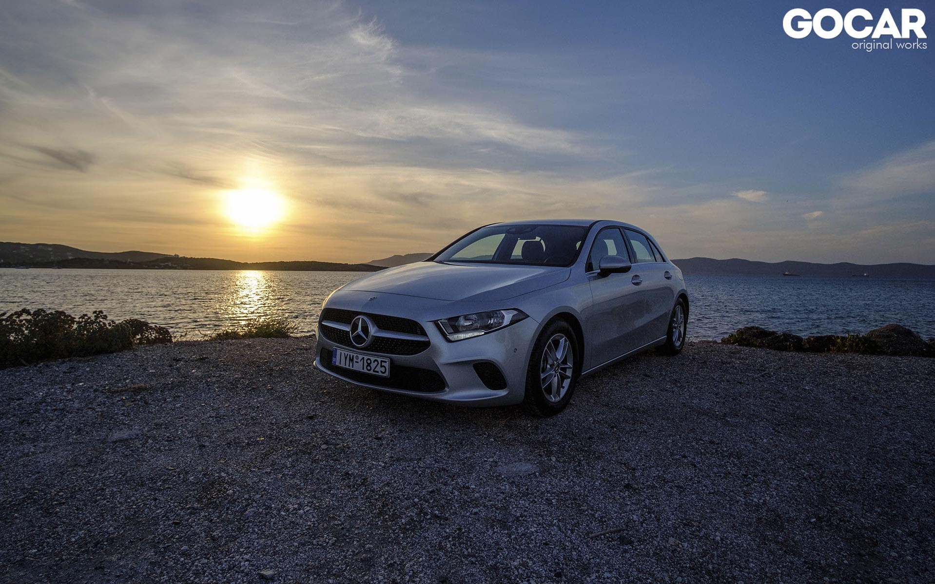 Με την Mercedes Benz A-Class στην Παραλιακή Σουνίου. Στην αφρόκρεμα με την αφρόκρεμα 