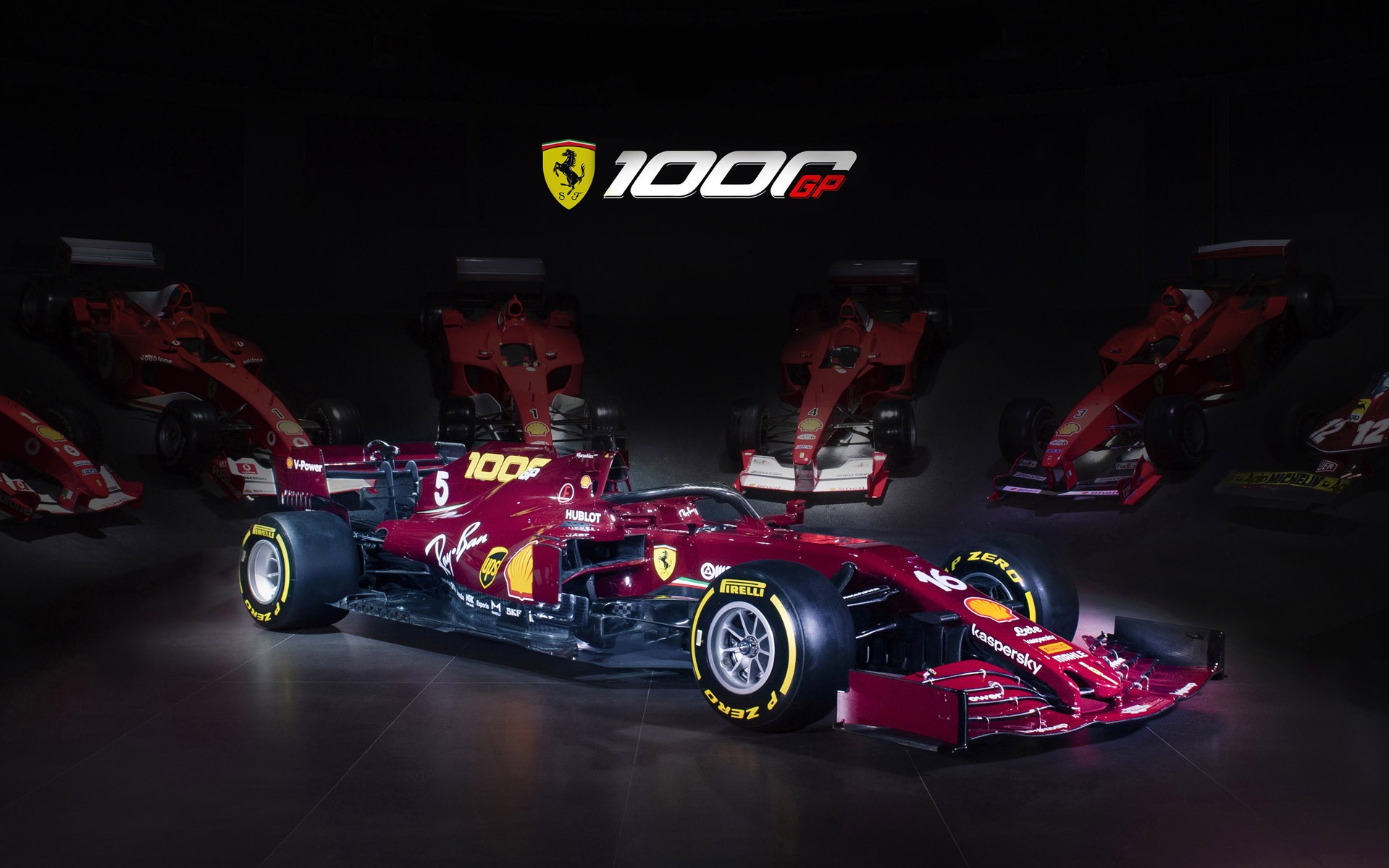 Όλα στο κόκκινο για το 1.000ό Grand Prix της Ferrari