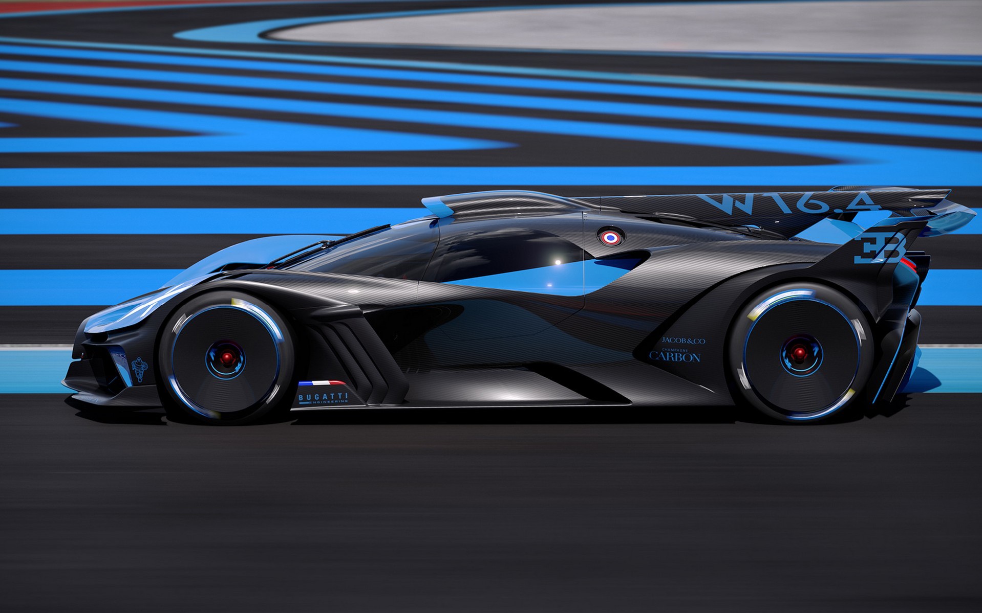Bugatti Bolide 0 67 video 