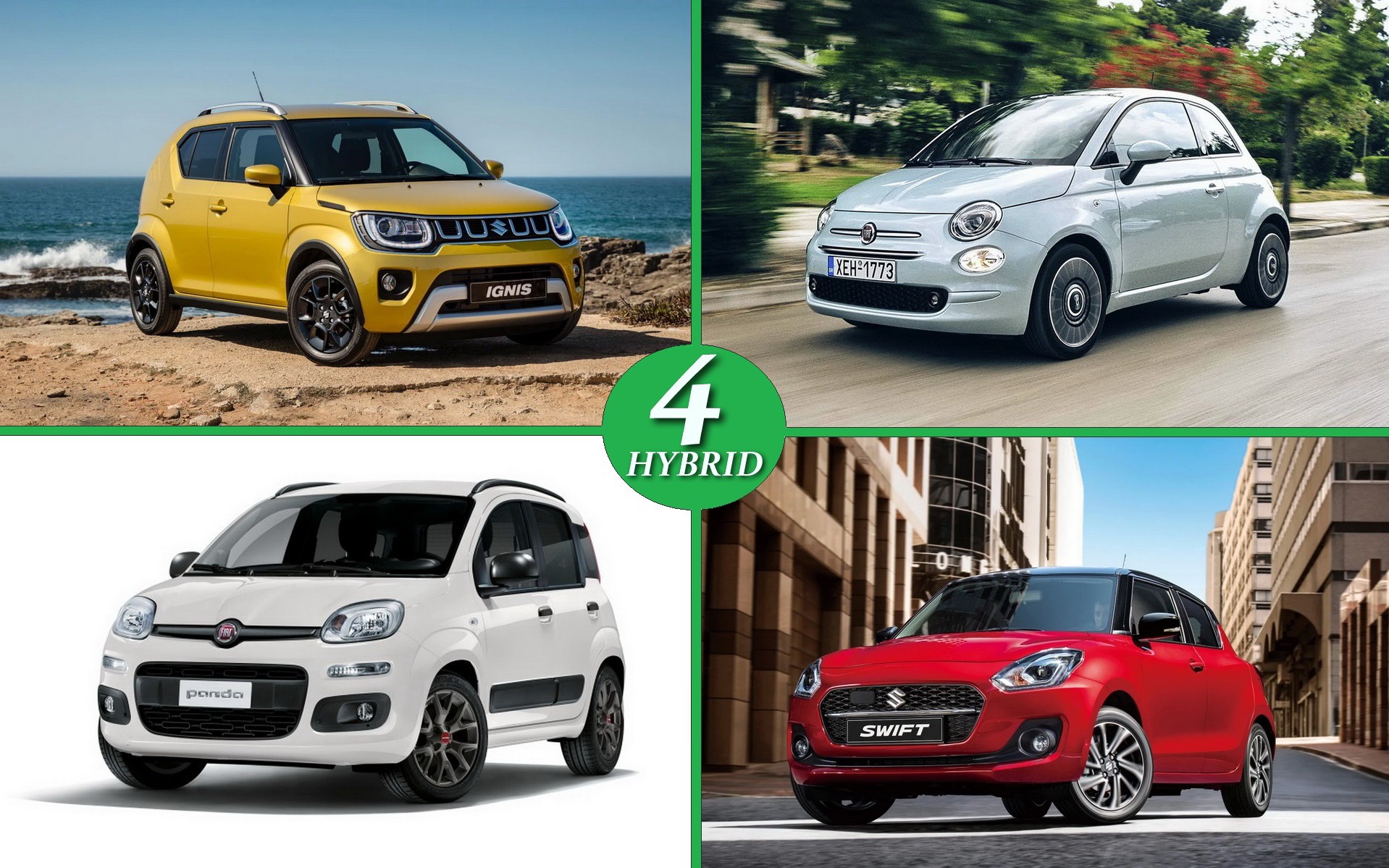 4 μικρά Υβριδικά με τιμή έως 13.500 ευρώ