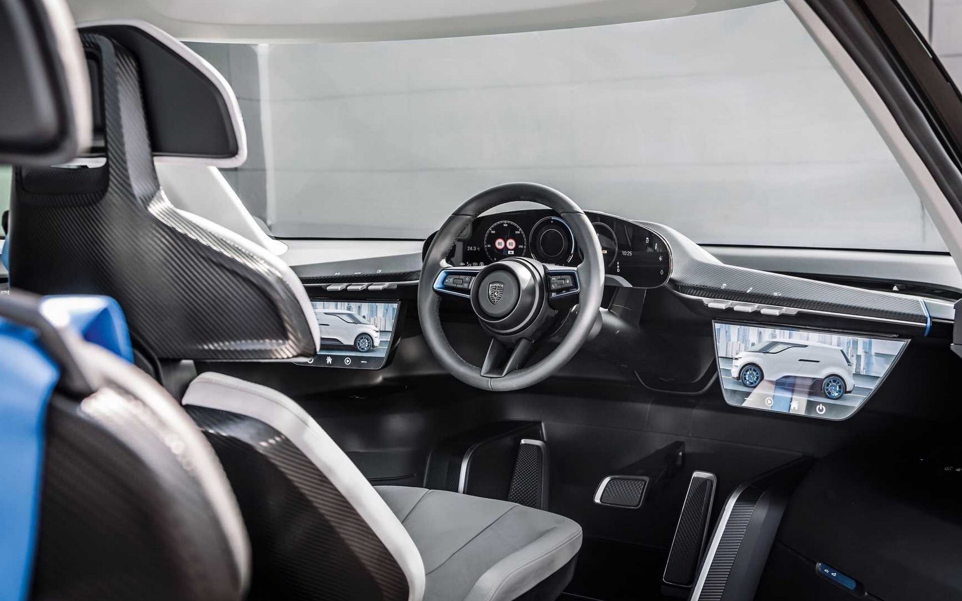 Vision Renndienst: Η οπτική της Porsche για το ιδανικό εσωτερικό ενός οικογενειακού αυτοκινήτου