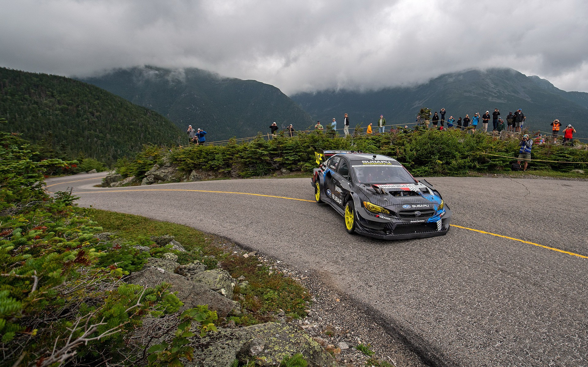 Νέος χρόνος-ρεκόρ από ένα Subaru WRX STi 862 ίππων και τον Travis Pastrana στην ανάβαση Mt. Washington 