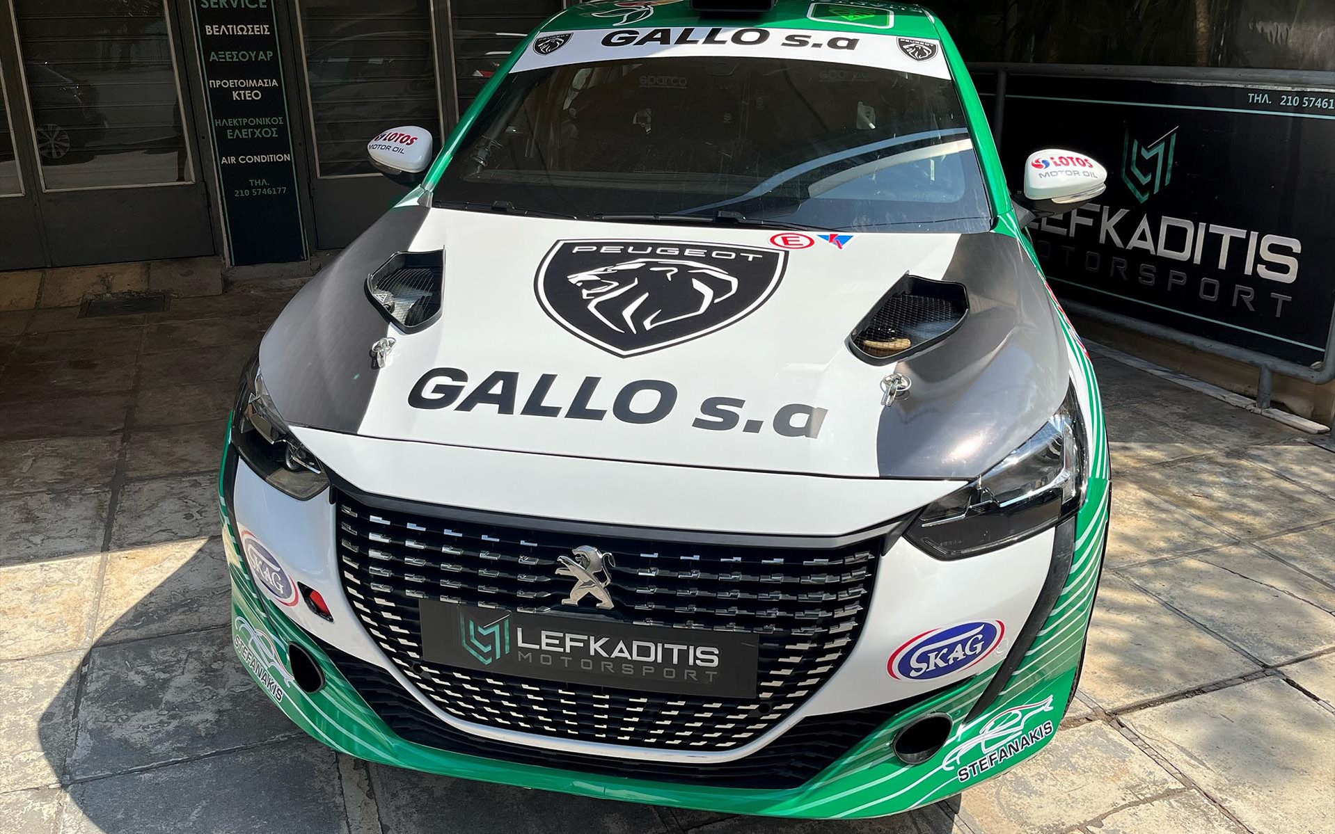 Η Peugeot GALLO στο ΕΚΟ Ράλλυ Ακρόπολις 