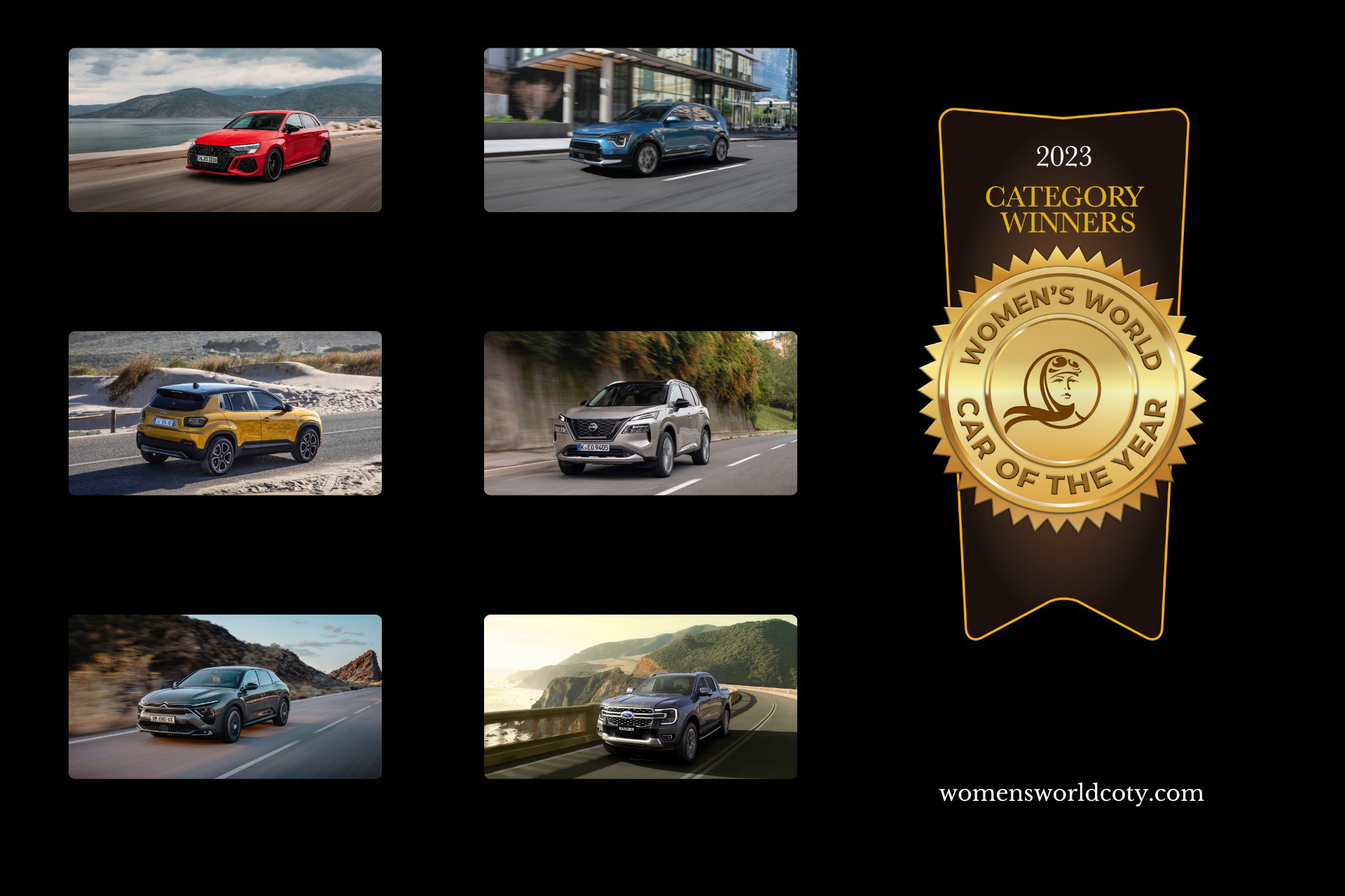 Τα 6 Καλύτερα Αυτοκίνητα του 2023 σύμφωνα με τις γυναίκες δημοσιογράφους