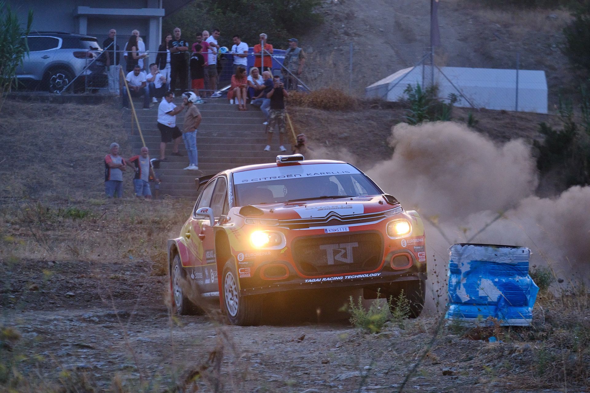 Στο δεξί bucket της Citroen Καρέλλης Racing Team, λίγο πριν το EKO Ράλλυ Ακροπολις 2023!
